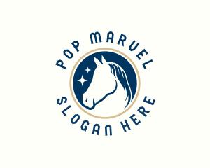 Equine Mare Horse  logo design