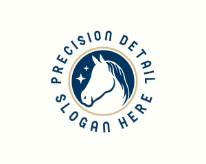 Equine Mare Horse  logo design