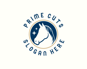 Equine Mare Horse  logo design