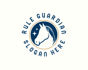 Equine Mare Horse  logo design