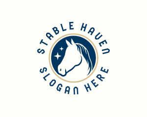 Equine Mare Horse  logo