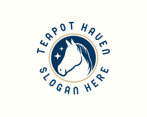 Equine Mare Horse  logo design