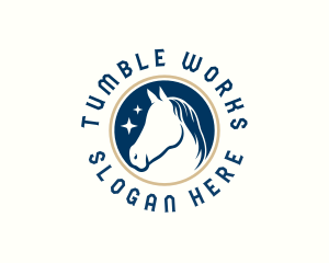 Equine Mare Horse  logo design