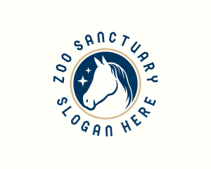 Equine Mare Horse  logo design