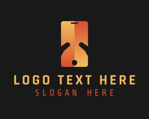 Gradient Phone Vlog logo