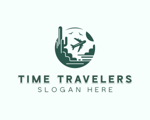 Desert Travel Tourism logo design