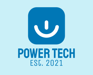 Power Tech App  logo design
