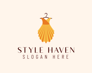 Fashion Dress Tailoring logo design