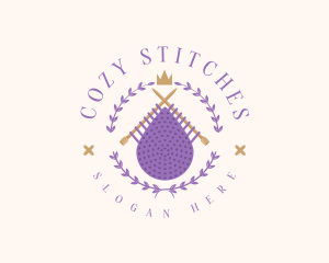 Wreath Knitting Needle logo