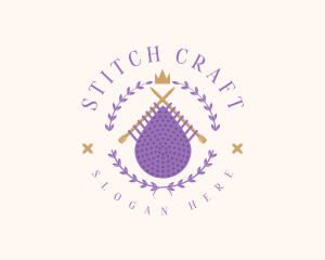 Wreath Knitting Needle logo