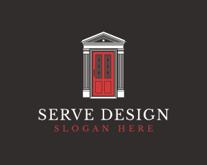 House Door Interior Design  logo design