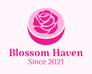 Rose Flower Pot logo