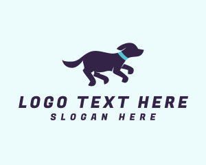 Running Dog Puppy logo