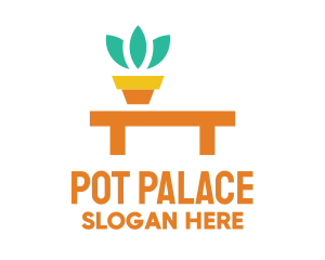 Pot Plant Furniture Bench logo