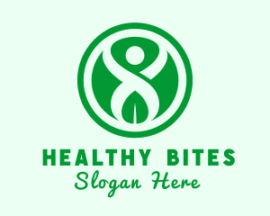 Healthy Vegetarian Lifestyle logo design