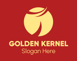 Golden Oriental Sunset logo design