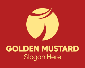 Golden Oriental Sunset logo design