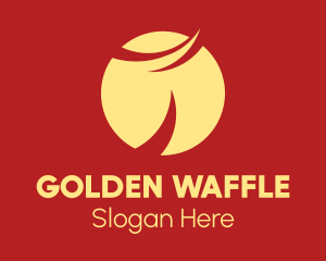 Golden Oriental Sunset logo design