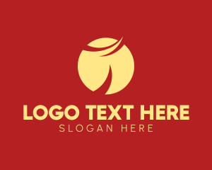 Golden Oriental Sunset logo