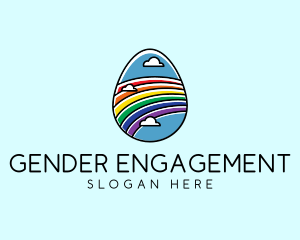 Rainbow Sky Egg logo