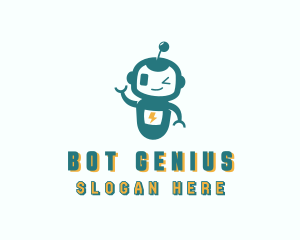 Video Game Robot logo design