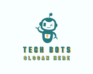 Video Game Robot logo design