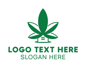 Marijuana Dispensary House logo