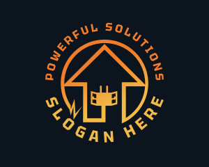 House Plug Maintenance logo design