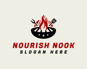 Fire Grill Fork Spatula logo