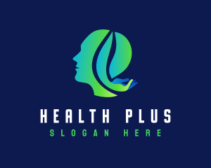 Human Hand Mental Health logo design