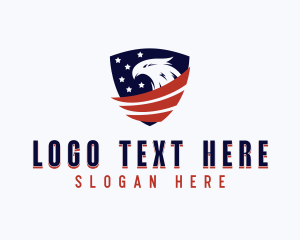 Eagle - Eagle Shield logo design