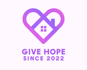 House Love Charity logo design
