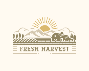 Ranch Farm Produce logo design