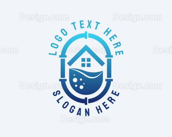 Home Repair Plumbing Logo