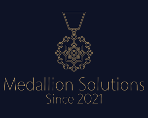 Tribal Aztec Medallion logo