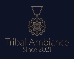 Tribal Aztec Medallion logo design