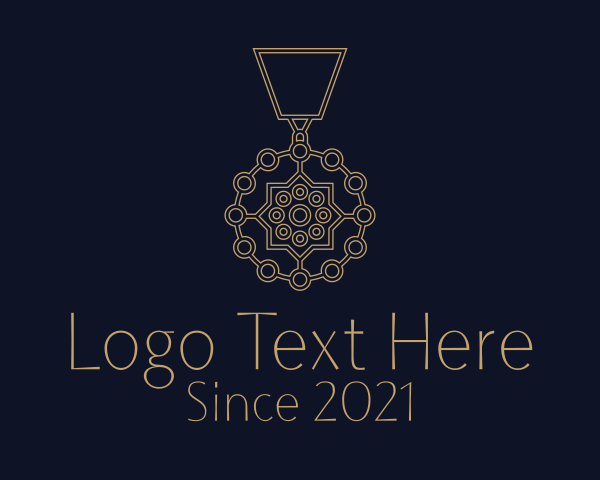 Tribal Aztec Medallion logo