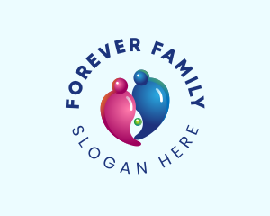 Family Heart Parenting logo design