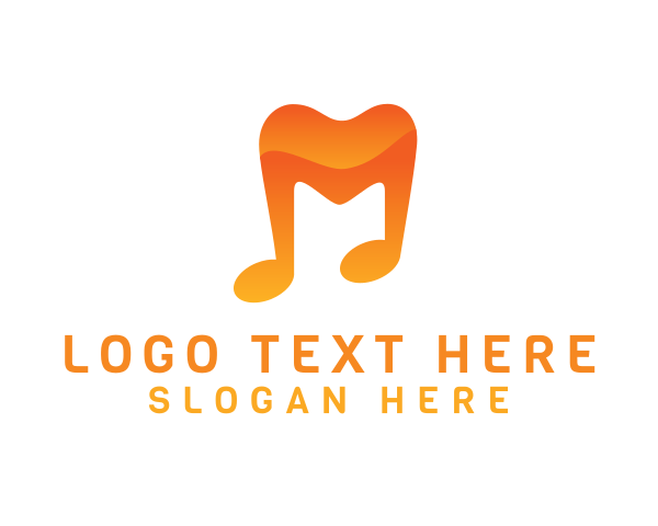 Orange Note logo example 1