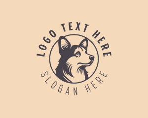 Husky Dog Breeder logo