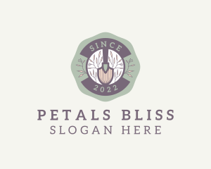 Leaves Plant Shovel logo design