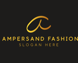 Fancy Cursive Fashion logo design