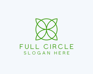 Circle Leaf Organic logo design