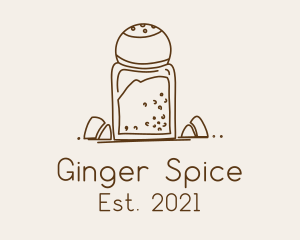 Kitchen Salt Shaker  logo design