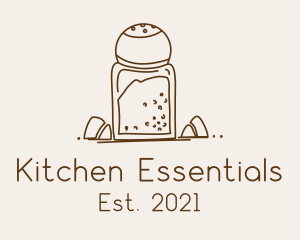 Kitchen Salt Shaker  logo design