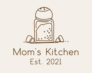 Kitchen Salt Shaker  logo design