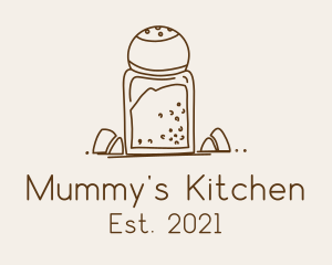 Kitchen Salt Shaker  logo design