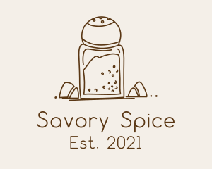 Kitchen Salt Shaker  logo design