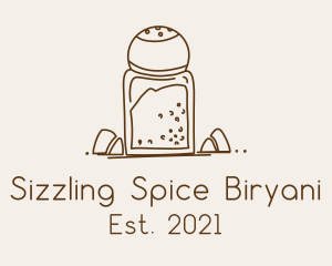 Kitchen Salt Shaker  logo design