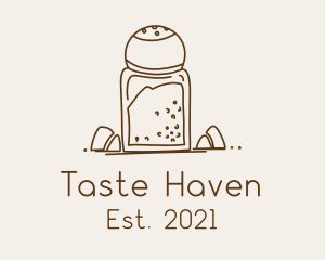 Kitchen Salt Shaker  logo design